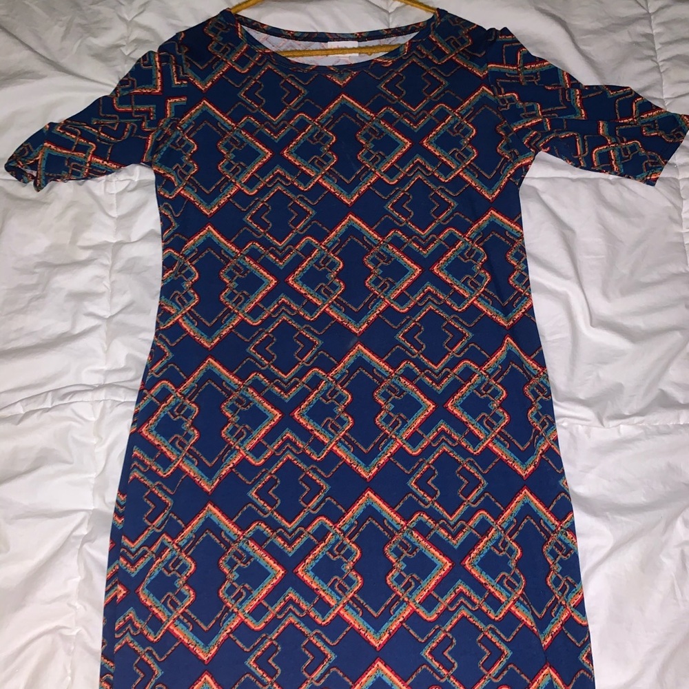 LulaRoe Julia Rainbow Dress